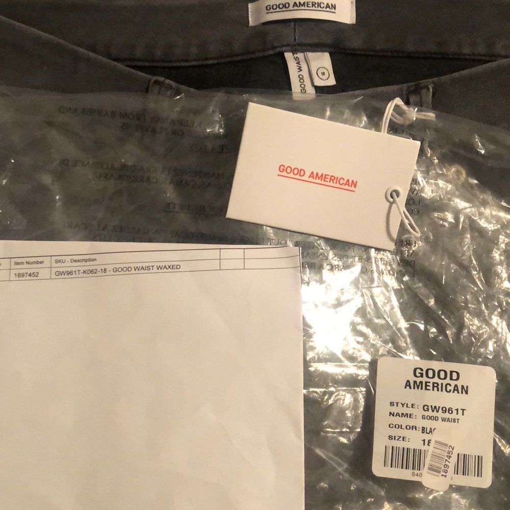 Good american jeans, brand new